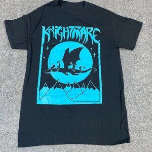 Knightmare T-shirt S Black Cotton Heavy Metal Band